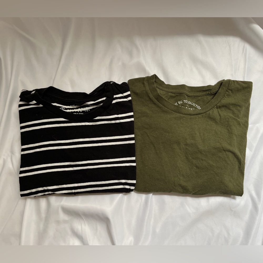 TWO SHIRTS IN ONE Bundle Boxy Cropped Tees